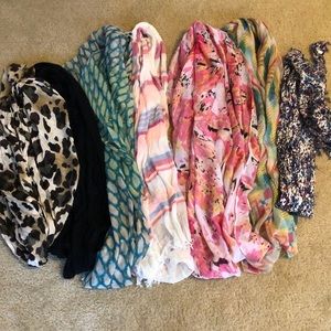 Bundle of scarves